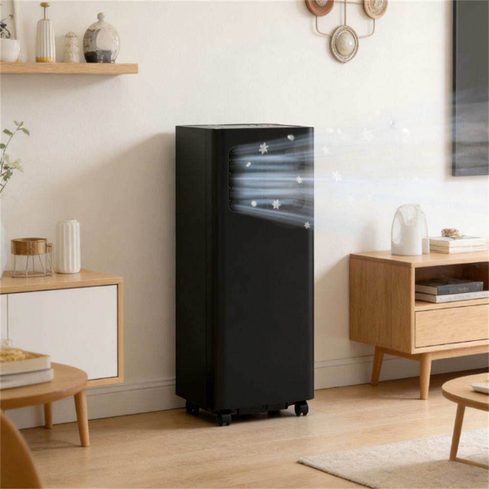 Mobile air conditioner, black, cooling device