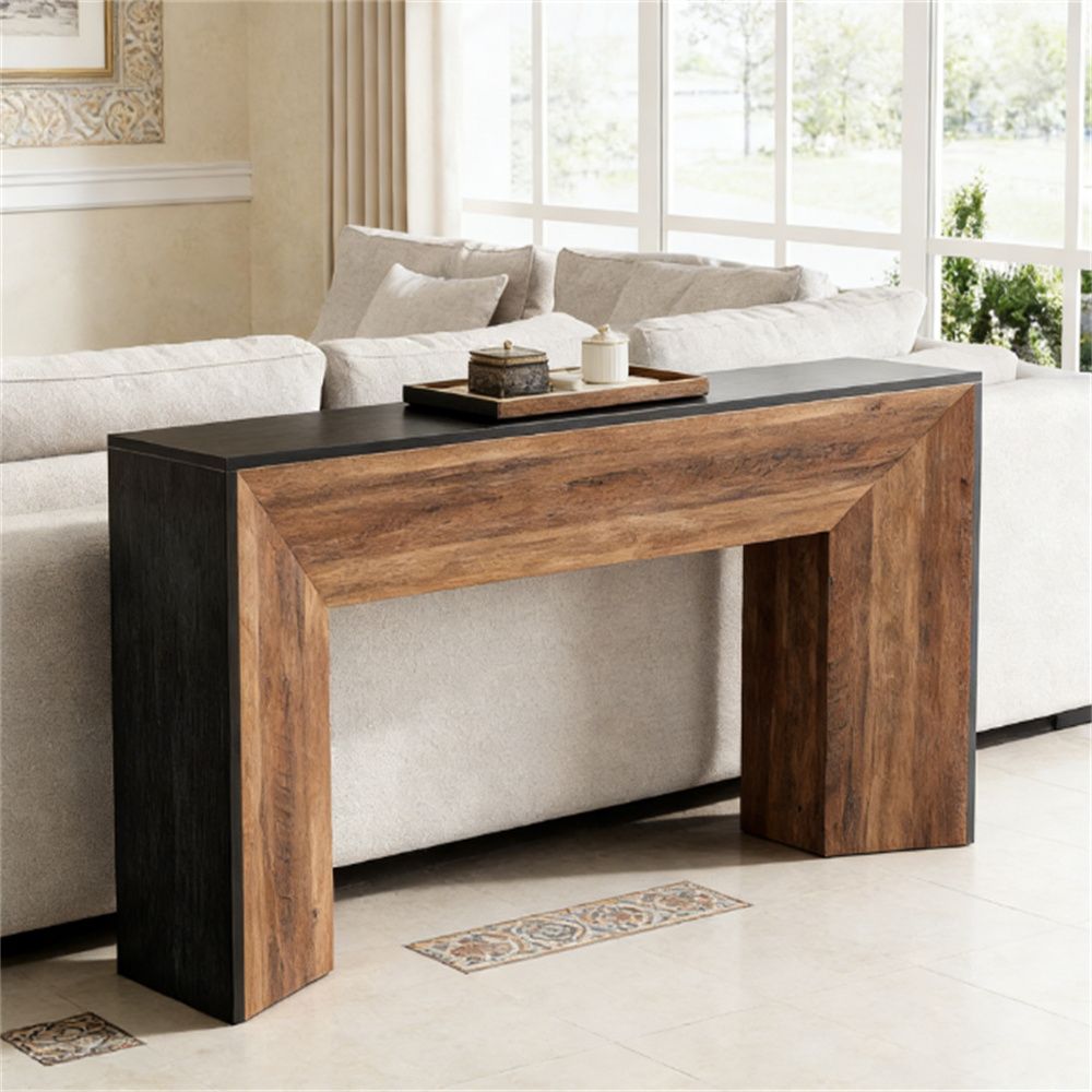 Modern entrance table, extra long table, console table, sofa table, foyer table