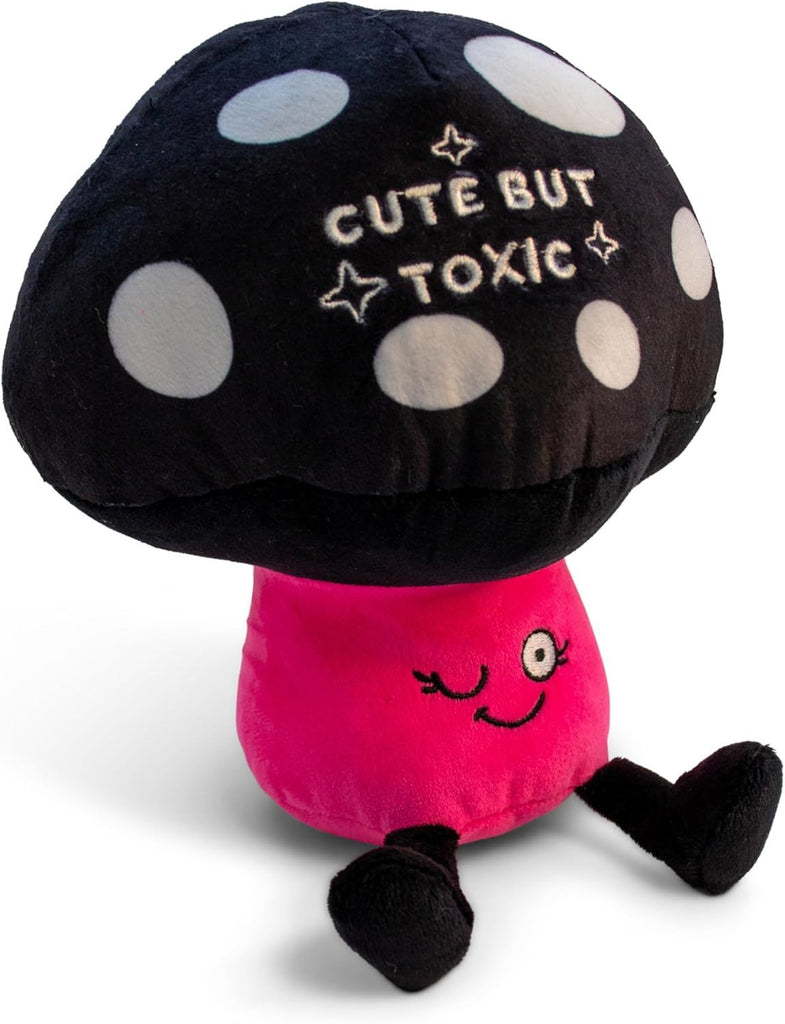 Muchroom Plushie - Cute But Toxic Punny Mushroom Plush