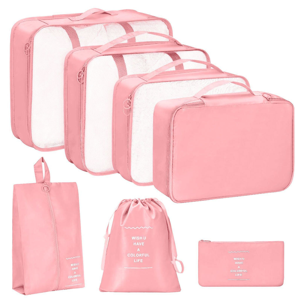 Multi specification travel packaging and storage bag, waterproof and wear-resistant, clothing, shoes, underwear classification and storage set