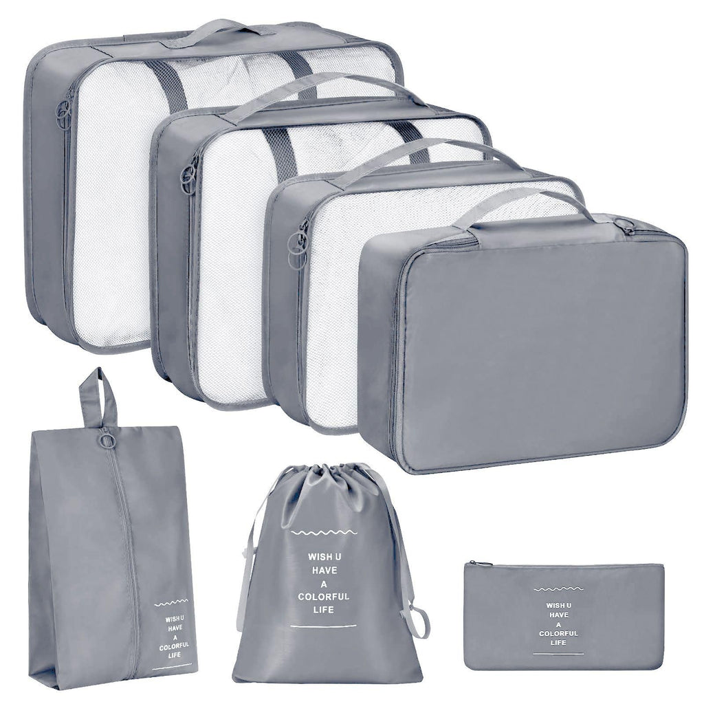 Multi specification travel packaging and storage bag, waterproof and wear-resistant, clothing, shoes, underwear classification and storage set