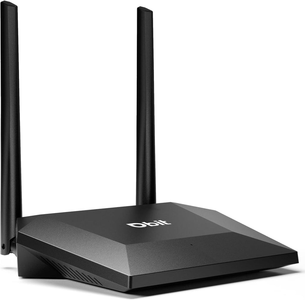 N300 2.4GHz WiFi Router with WISP Wireless Repeater Mode Internet Router for Smart Home - Guest Network, Internet Access Control, Speed Limit, WPA2, WLAN Schedule, WPS, IPTV, Easy Setup (T1 Pro)