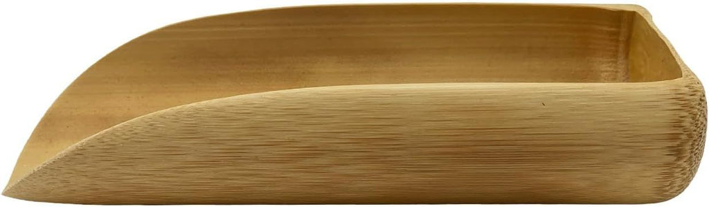 Natural Handmade Bamboo Tea Scoop - 1Pc Tea Spoon for Ceremonial Use, Perfect for Home, Teahouse, Office - Versatile for Loose Tea, Coffee, Spices, Condiments, Pet Food (Closed-Ended)