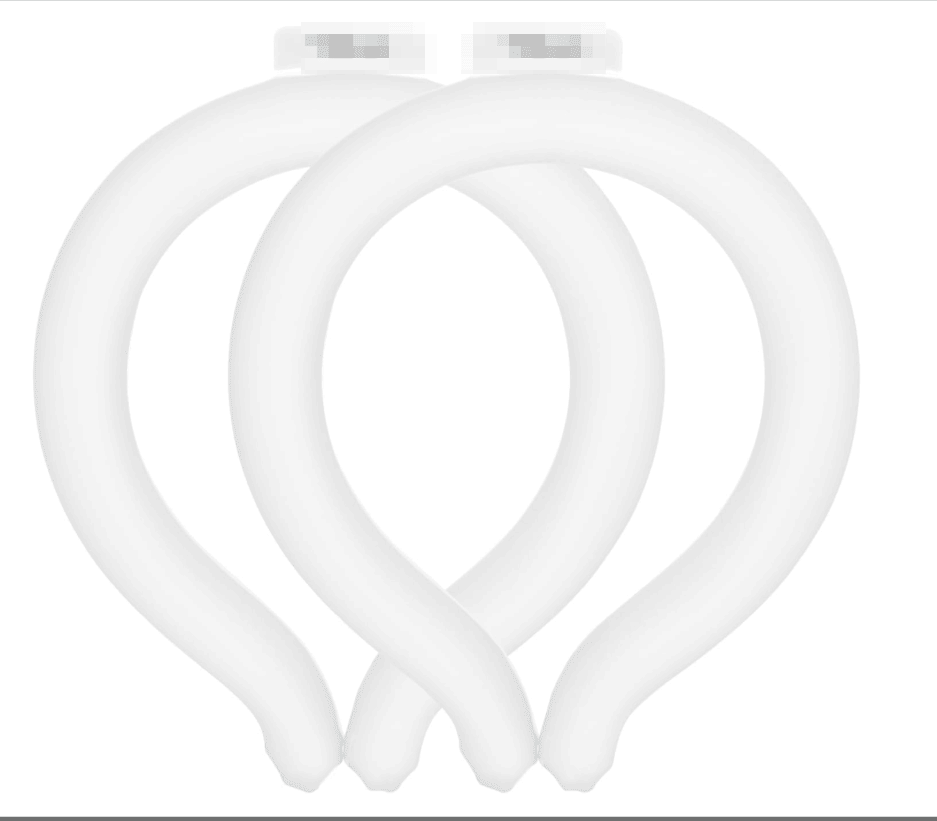 Neck Cooling Tube, Wearable Body Cooler Freeze Below 64°F with Insulated Bag, Reusable Cooling Neck Wraps for Summer, Outdoor Sports, Hiking, Travel, Hot Weather Relief for Men & Women