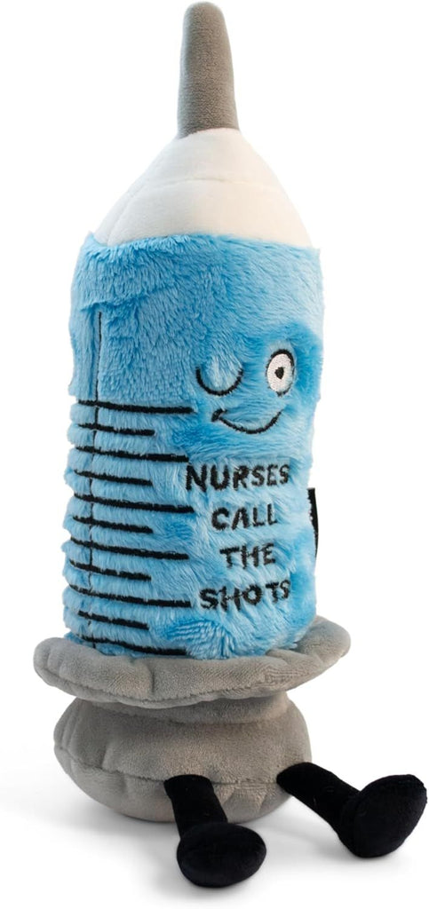 Needle Plushie - Nurses Call The Shots Punny Needle Plush
