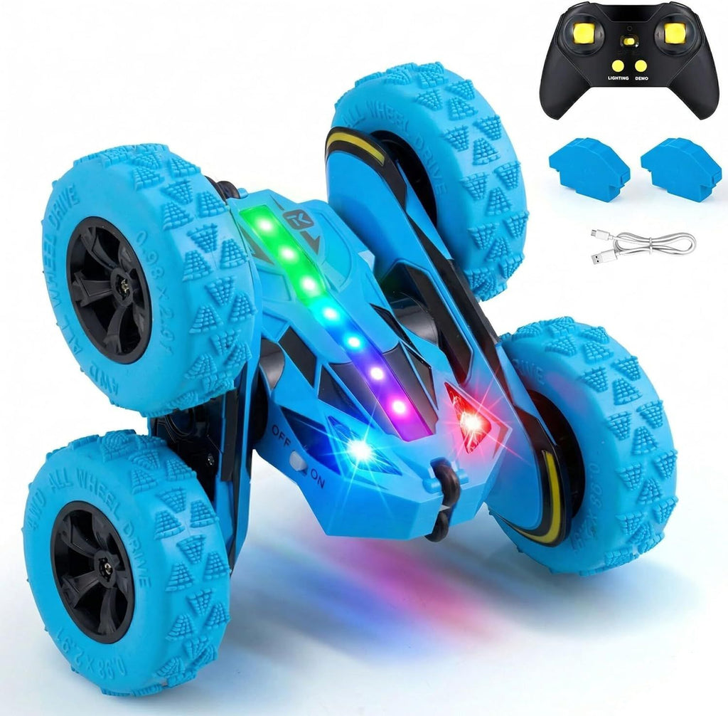 New Remote Control Car RC Flip Stunt Double Sided Driving Cars Toys for Boys Girls Ages 6-12