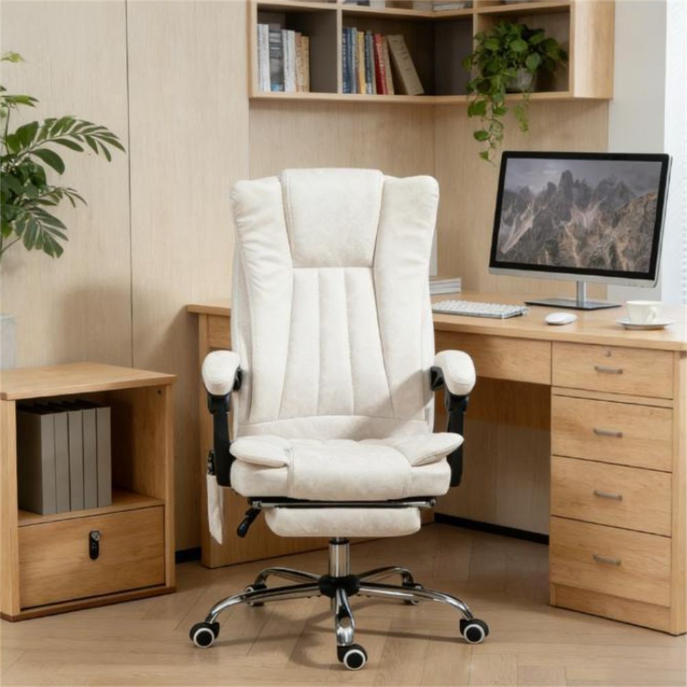 Office chair, computer chair, massage chair, study chair, white