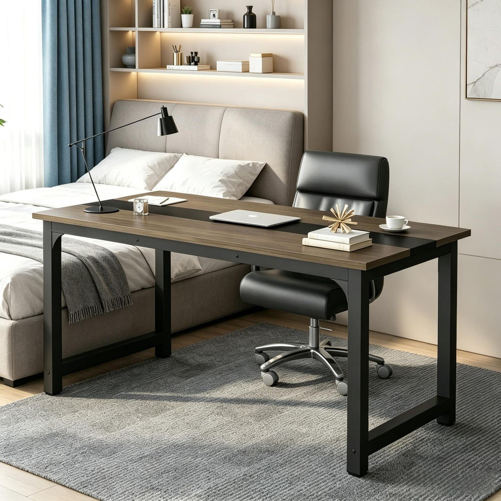 Office Desk Computer Table - Study Writing Desk for Home And Office Environment
