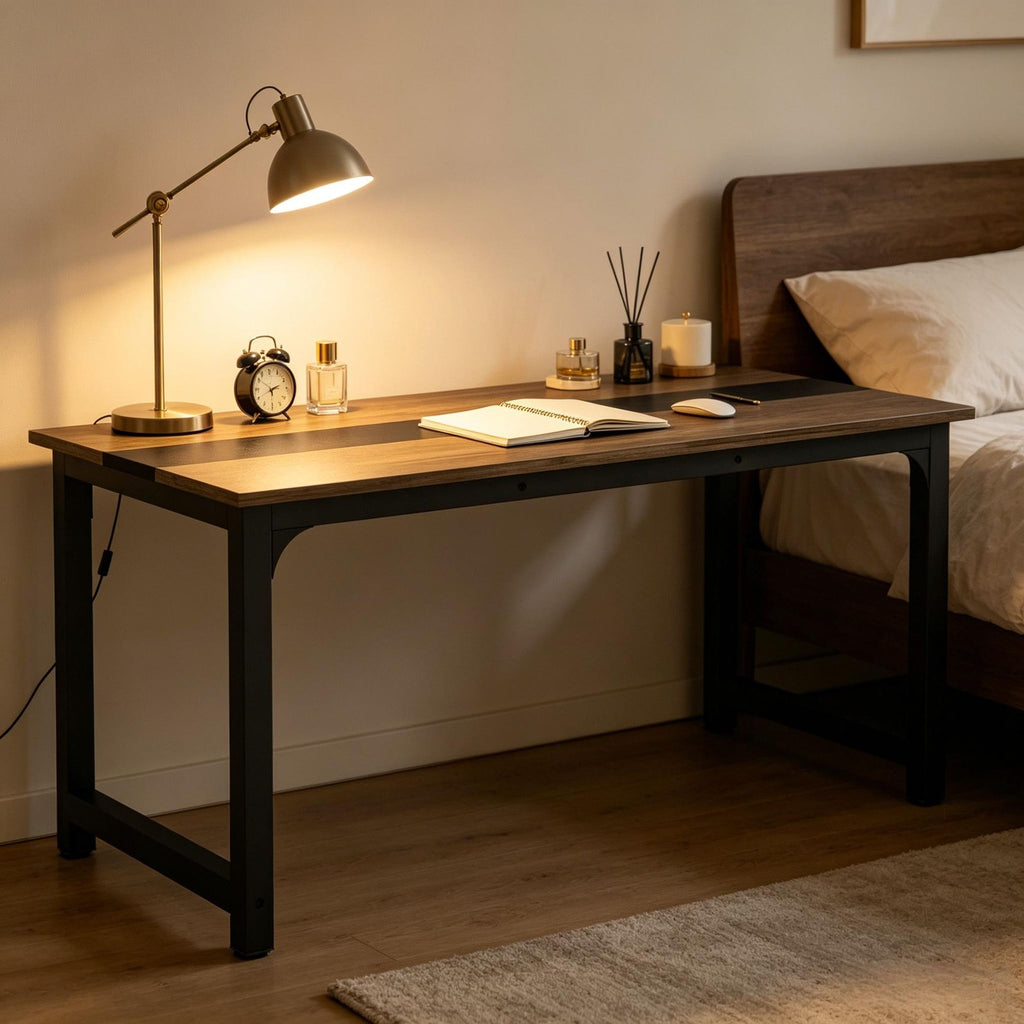 Office Desk Computer Table - Study Writing Desk for Home And Office Environment