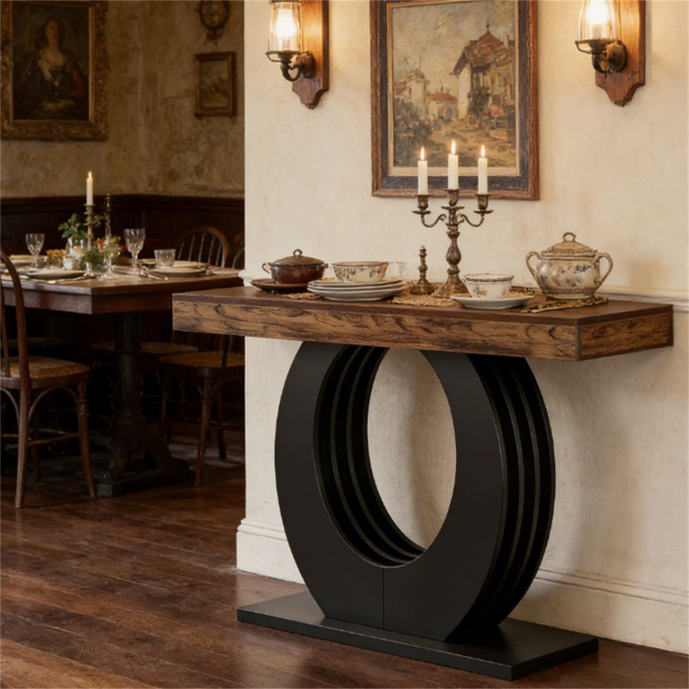 Old SKU:D01027H7NFG   Console table, country style sofa table, entrance table, foyer table