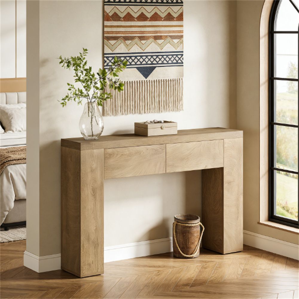 old SKU:D01027H7TPA   Console, sofa table with storage space, hallway table, entrance table