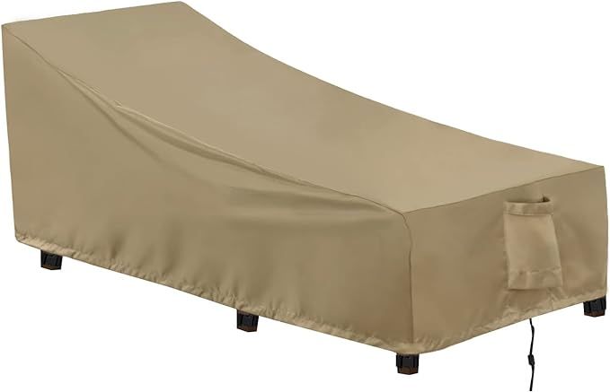 Outdoor Lines Outdoor Waterproof Patio Chaise Lounge Chair Cover