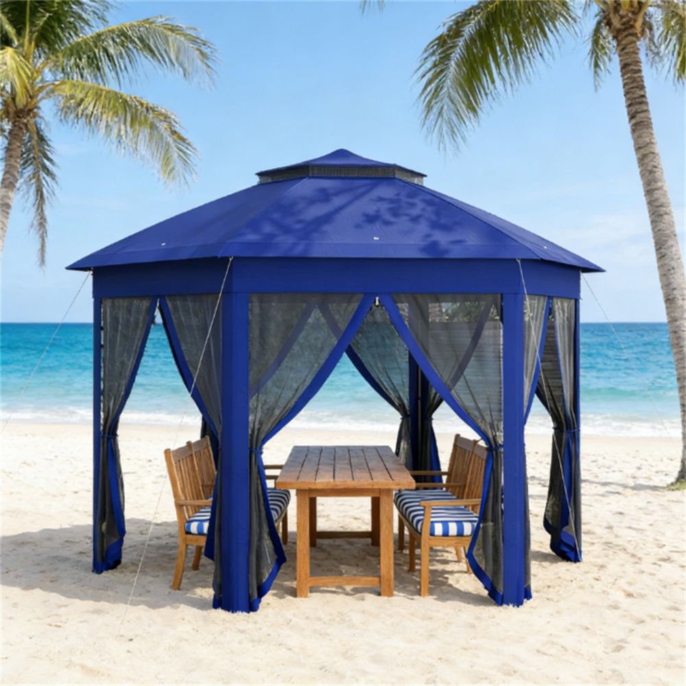 Outdoor pavilion, courtyard sunshade