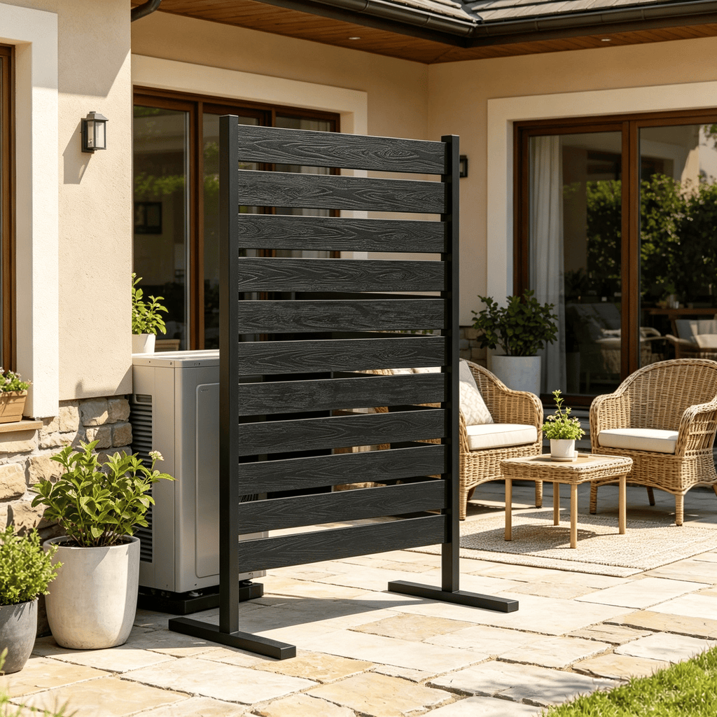 Outdoor Privacy Screen Fence for Backyard Pool Lawn- Decorative Garden Fence Panel