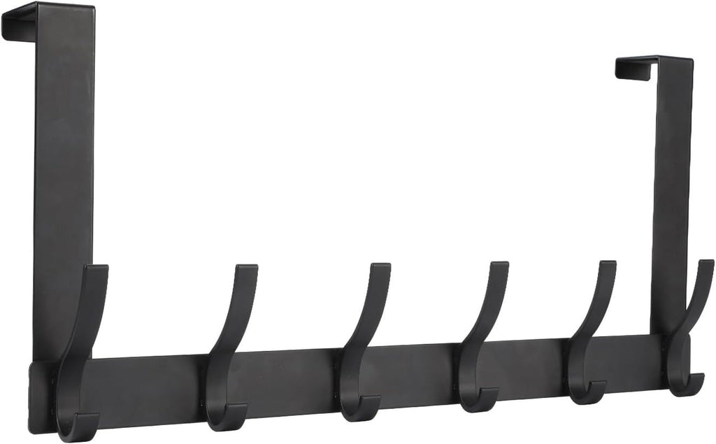 Over The Door Hooks, Door Hanger Hooks for Hanging, Over The Doors Towel Racks for Bathroom with 12 Coat Hook