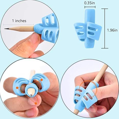 Pencils Grips Pencils Grips for Kids Handwriting Posture Correction Training Writing AIDS for Kids toddler Preschoolers Students Children Special Needs