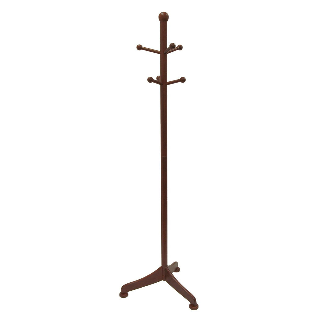 Philip Coat Tree Walnut Finish