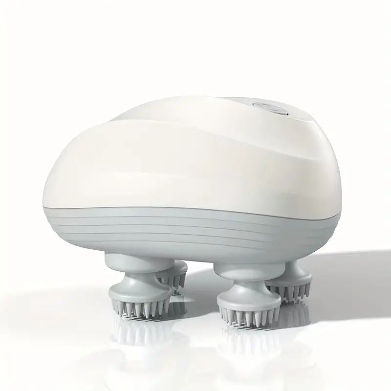 Portable and handheld scalp massager