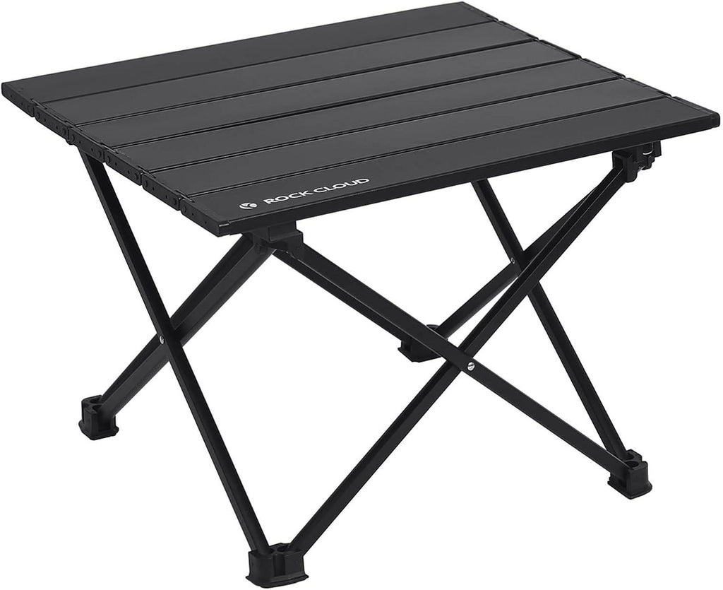 Portable Camping Table Ultralight Aluminum Camp Table with Storage Bag Folding Beach Table for Camping Hiking Backpacking Outdoor Picnic