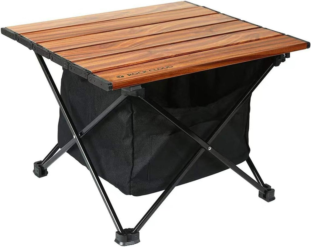 Portable Camping Table Ultralight Aluminum Camp Table with Storage Bag Folding Beach Table for Camping Hiking Backpacking Outdoor Picnic