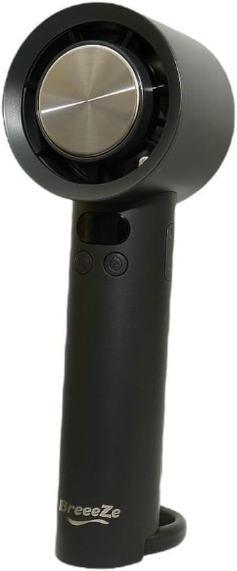 Portable Handheld High Speed Turbo Fan for Indoor/Outdoor,4000mAh Handheld Personal Pocket Fan for Powerful Airflow,15Hrs,100 Speeds Adjustable,Digital Display,Gifts Travel,Outdoor Activites,Camping