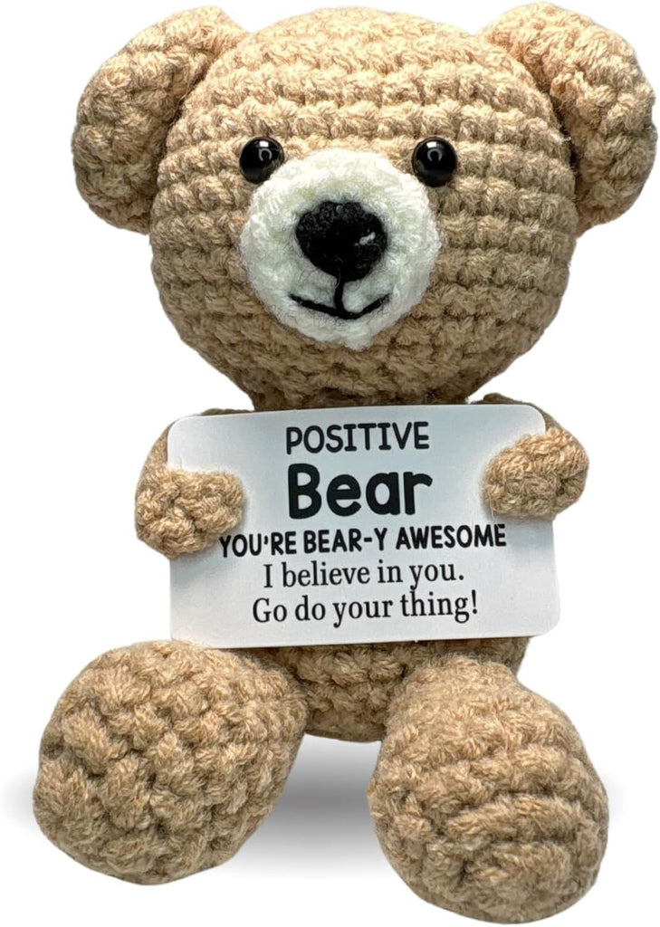 Positive Crochet Animals Positive Bear Wise & Warm