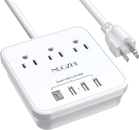 Power Strip with Outlets  USB Ports Non Surge Protector for Cruise Ship