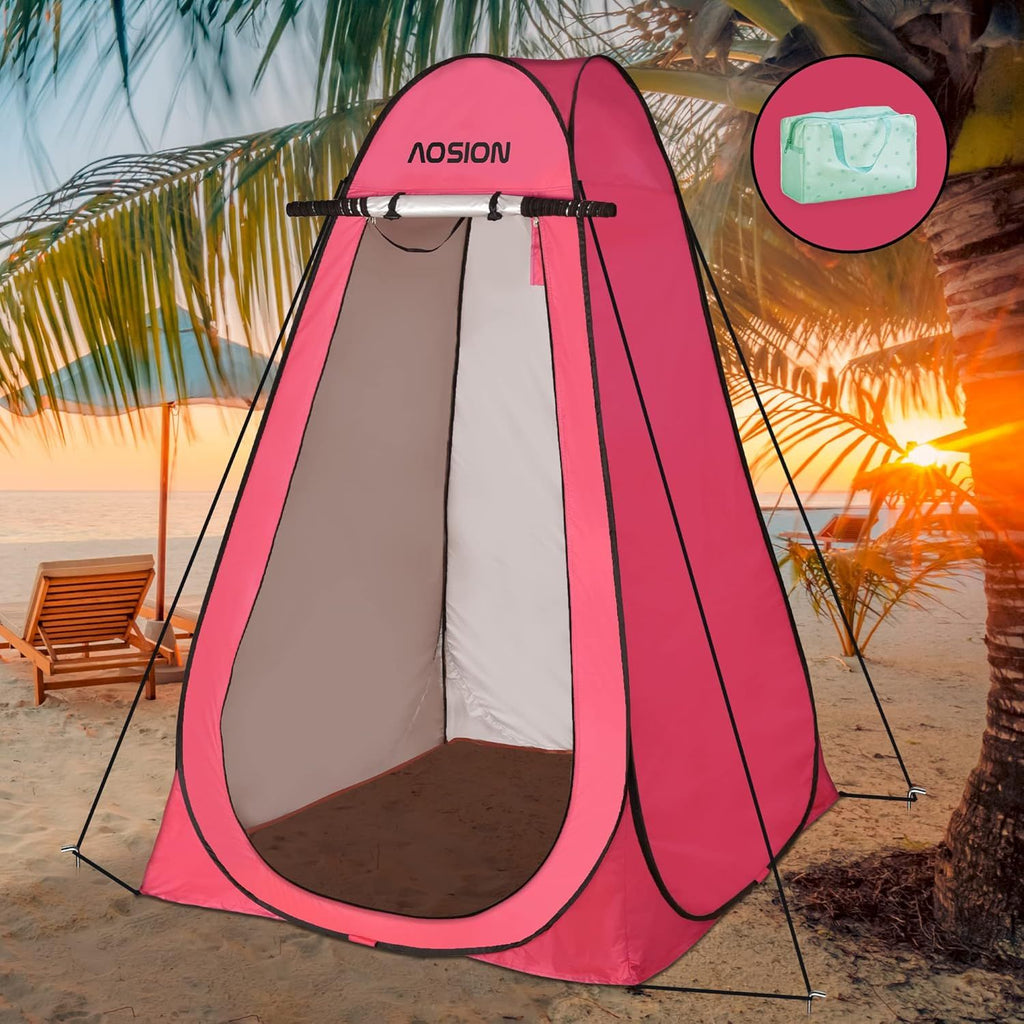 Privacy Shower Tent,Pop Up Changing Tent,Camp Bathroom Changing Dressing Room,Sun Sunshade Canopy Outdoor Rain Shelter for Camping Hiking Beach Picnic Fishing
