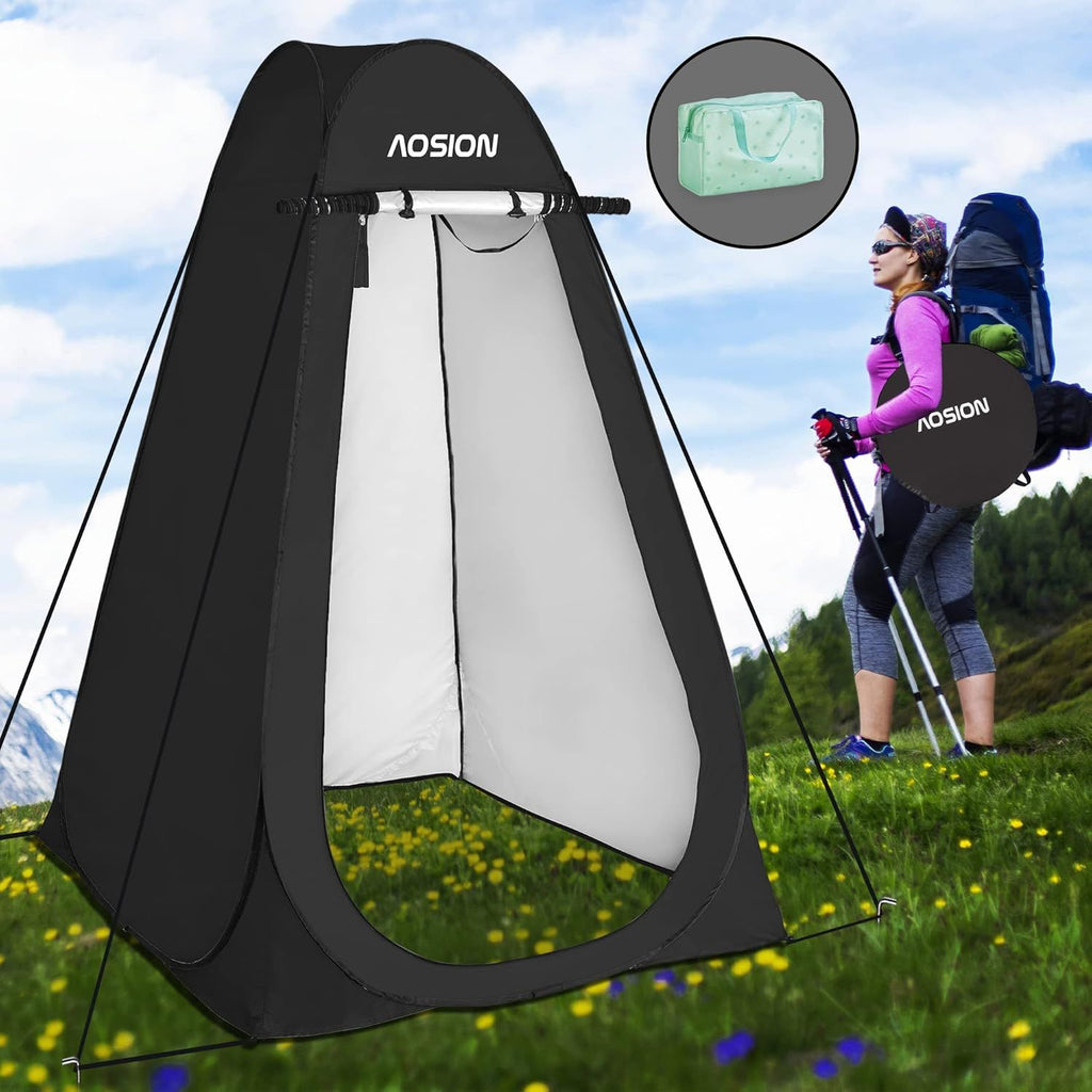 Privacy Shower Tent,Pop Up Changing Tent,Camp Bathroom Changing Dressing Room,Sun Sunshade Canopy Outdoor Rain Shelter for Camping Hiking Beach Picnic Fishing