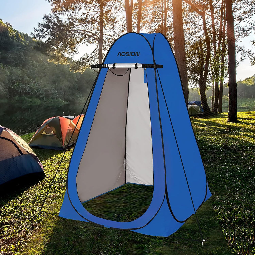 Privacy Shower Tent,Pop Up Changing Tent,Camp Bathroom Changing Dressing Room,Sun Sunshade Canopy Outdoor Rain Shelter for Camping Hiking Beach Picnic Fishing