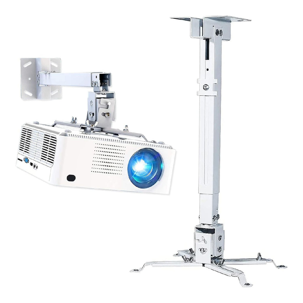 Projector Stabd HD Ceiling Mount Universal Black Extendable Bracket TILT Wall Mount Hanger Supports up to 40 lbs Mounting for Most Projectors Video