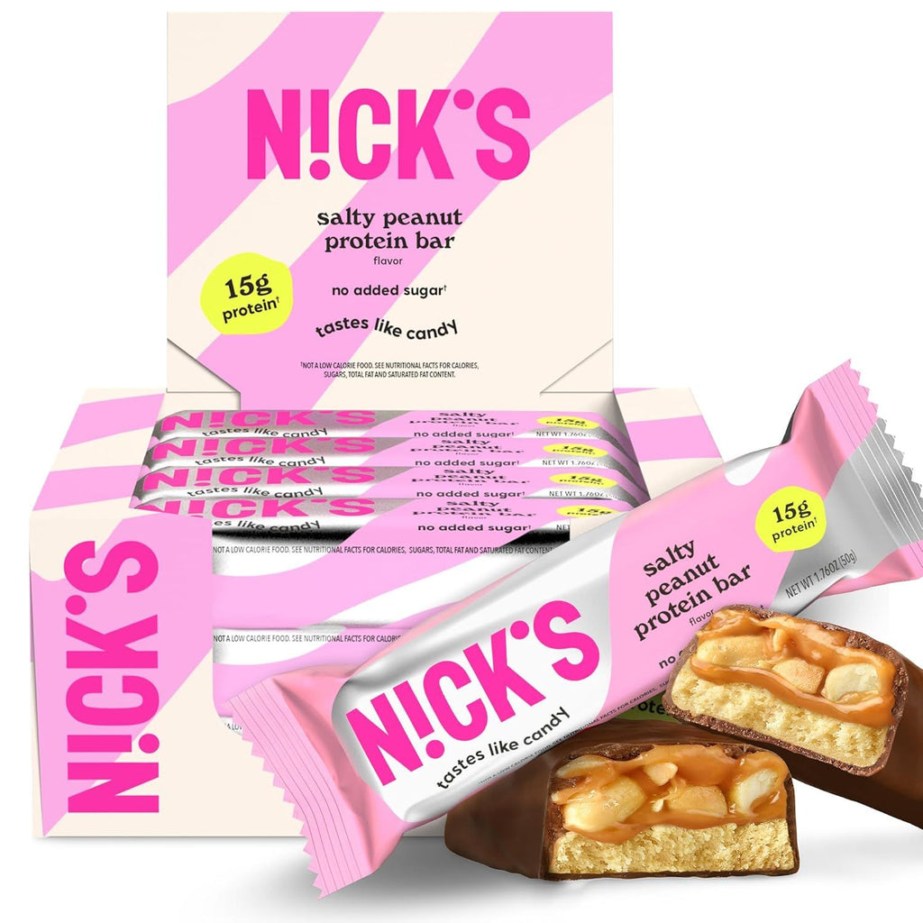 Protein Bars Chocolate Peanut  Multipack 12 bars x 50g