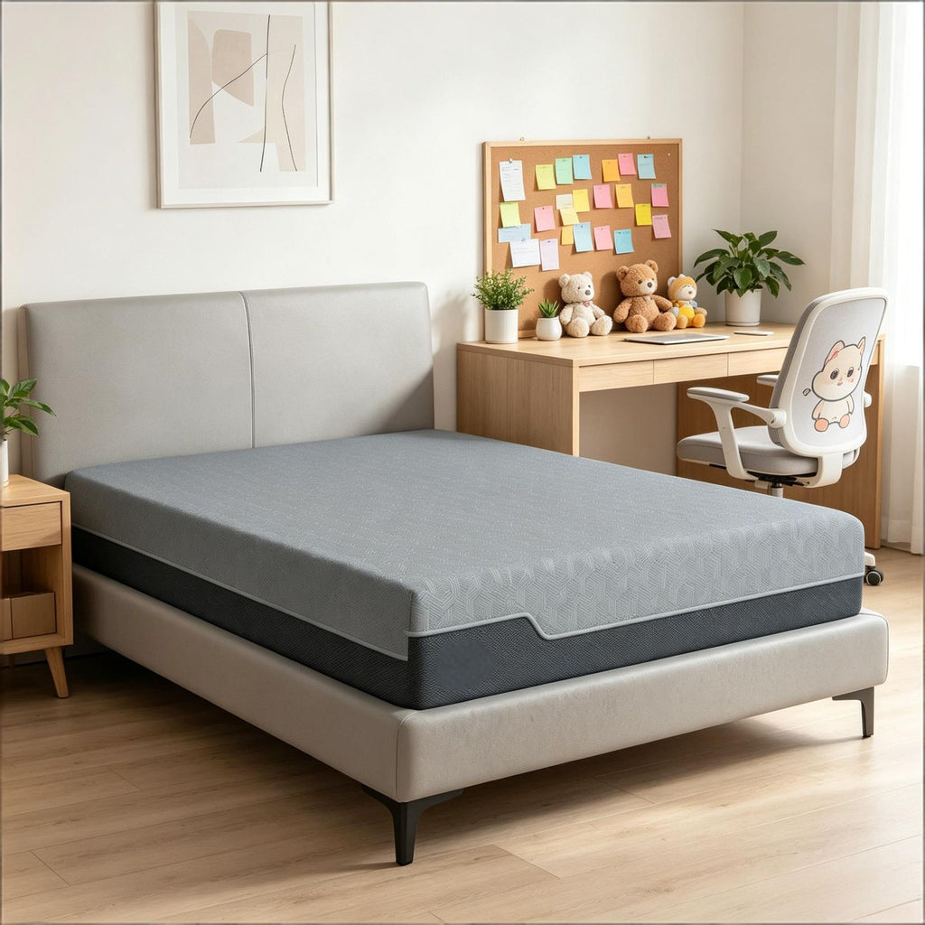 Queen Mattress, 12 Inch Memory Foam Mattress for Pressure Relief, Graphene Gel Cooling Copper Bed in a Box