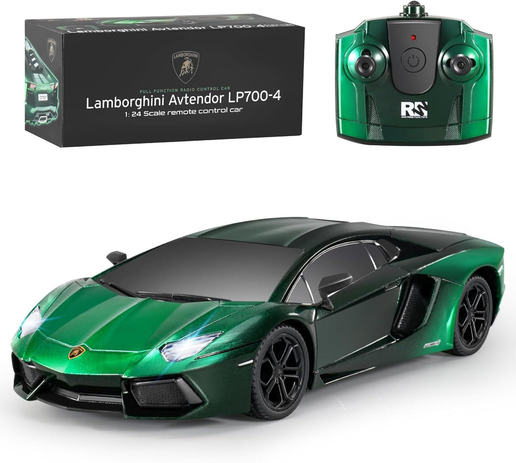 RC Car - 1:24 Scale Lambo Toy 3.7V 500mAh, LP700 Fast Remote Control Car for Boys 8-12, Rc Race Model Birthday Gifts for Kids Adults Boys Girls