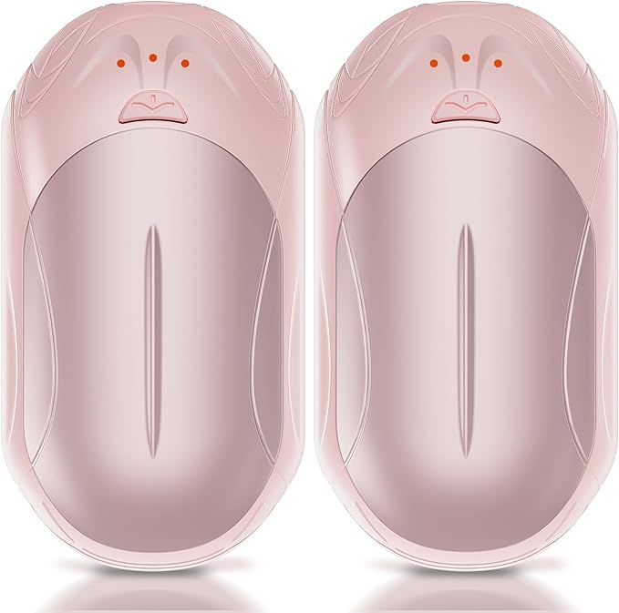 Rechargeable 2 Pack, AI Smart Chips Electric , 20Hrs Long Safe Heat, Portable Pocket Heater, Gifts for Christmas, Outdoor, Hunting, Golf, Camping Accessories