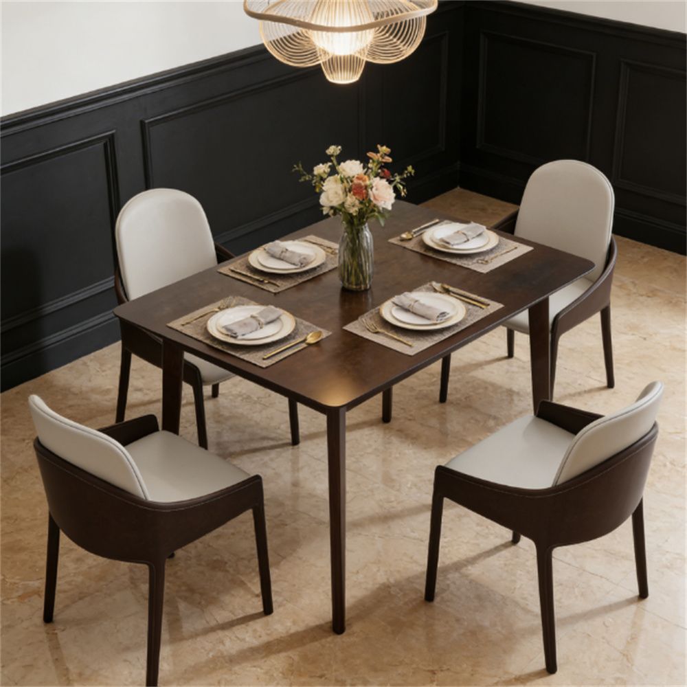 Rectangular dining table, kitchen dining table, living room dining table