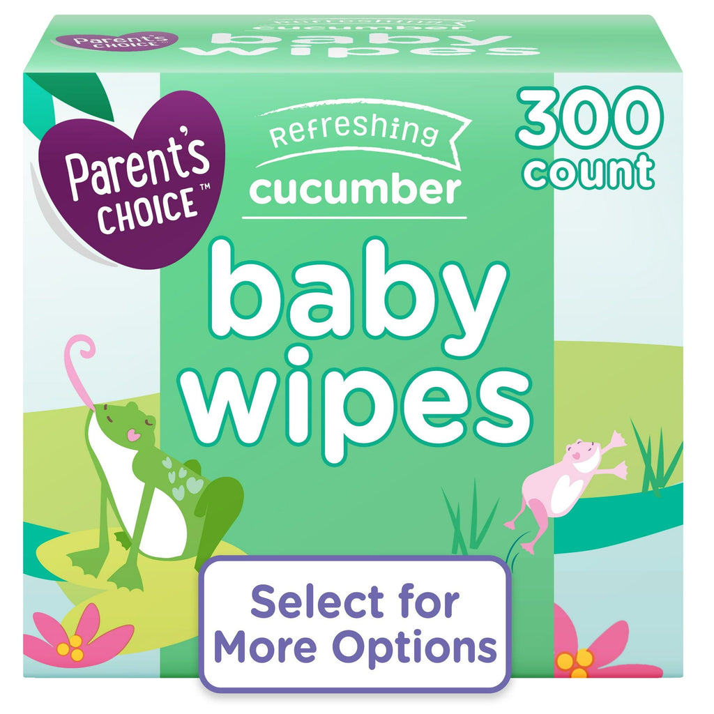 Refreshing Cucumber Baby Wipes, 300 Count