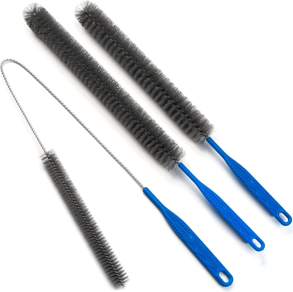 Refrigerator Coil Cleaning Brush, Sewer Set Brush Clog Remover, for Toilet, Kitchen Sink, Sewer, Bathroom Bathtub Hair Clogging Cleaning Tool, Long Drain Brush