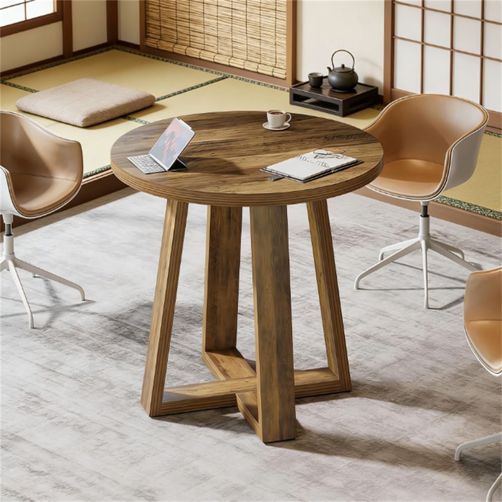 Round table conference table, coffee table, suitable for office and living room