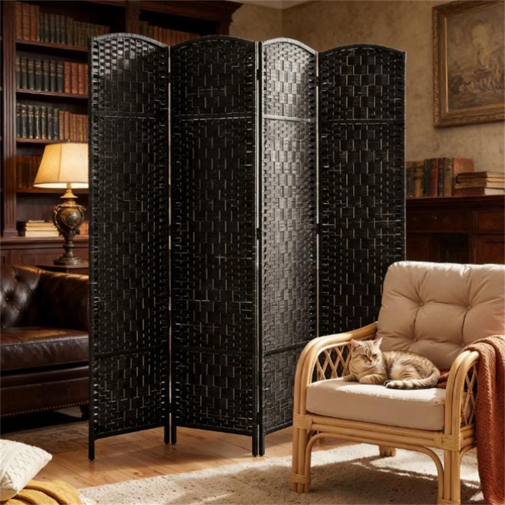 Screen, room divider, folding privacy screen