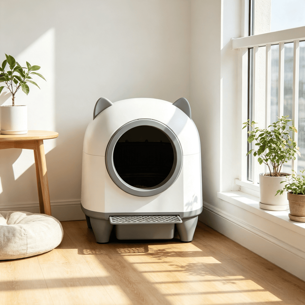 Self-Cleaning Litter Box for Multi-Cat Senior Cats Home Comfortable Pet Care Easy Maintenance Automatic Cat Litter Tray