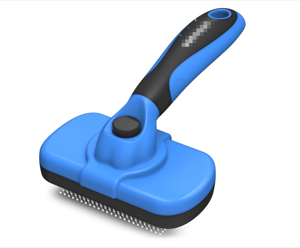 Self Cleaning Slicker Brush - Skin Friendly Deshedding Grooming Tool for Dogs & Cats, Suitable for Shedding & Haired Pets, with Pet Supplies Accessories