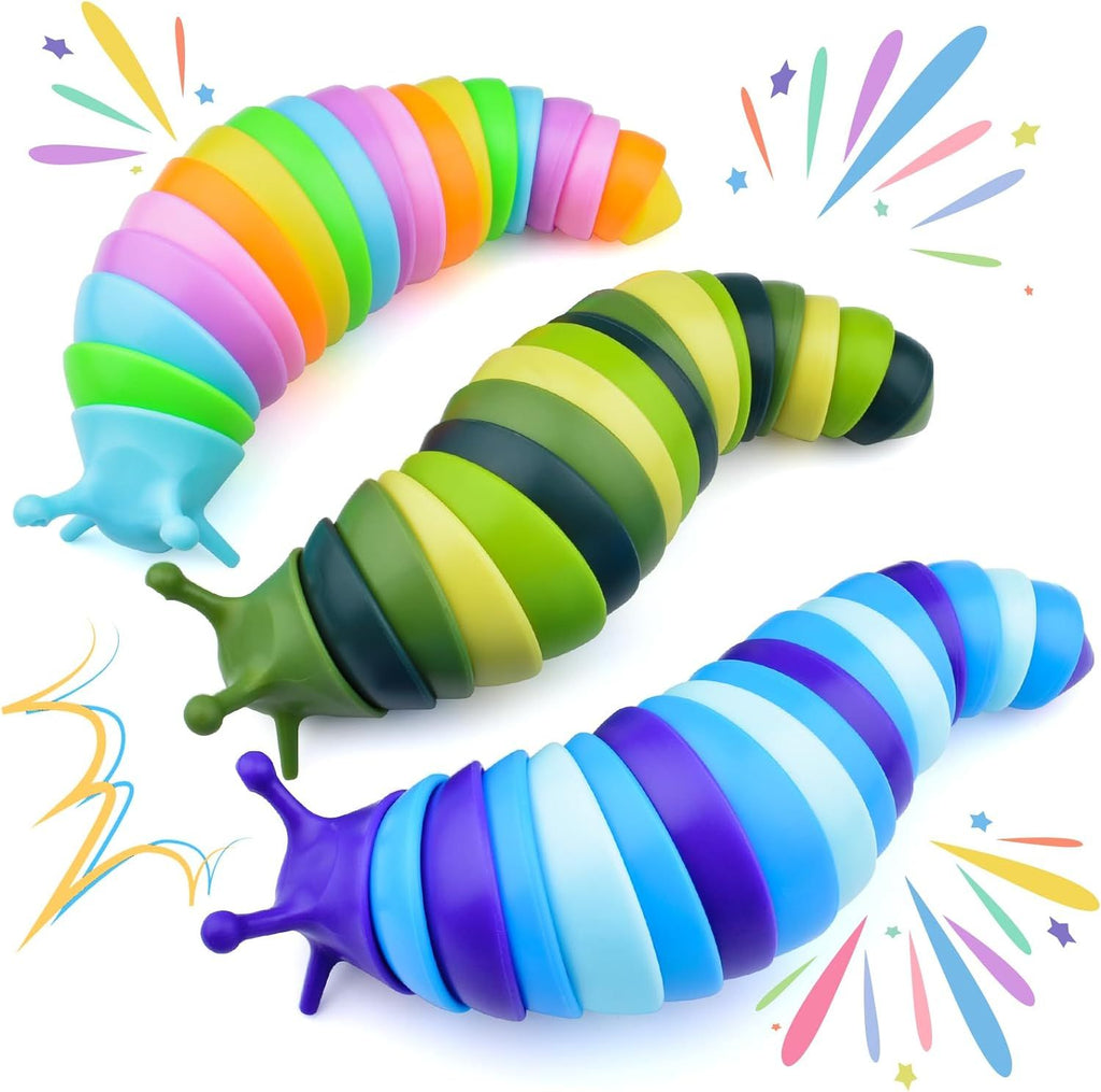 Sensory Slug Fidget Toys for Kids & Adults