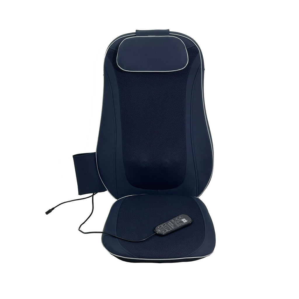 Shiatsu Back Massager with Kneading and Heating-Dark Blue