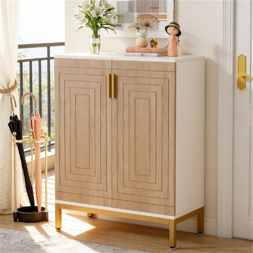 Shoe cabinet, capable of accommodating 20 pairs of shoes,  shoe storage cabinet, living room cabinet