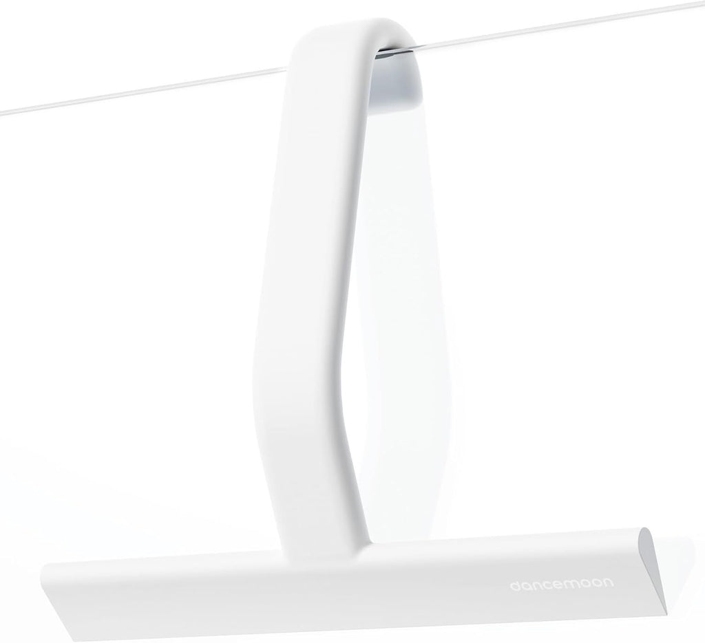Shower Squeegee for Glass Doors, All-One-Piece Silicone with Built-in Hook Design for Easy Hanging, Household Window Mirror Squeegee for Bathroom, Glass, Kitchen, Tile Wall, Car