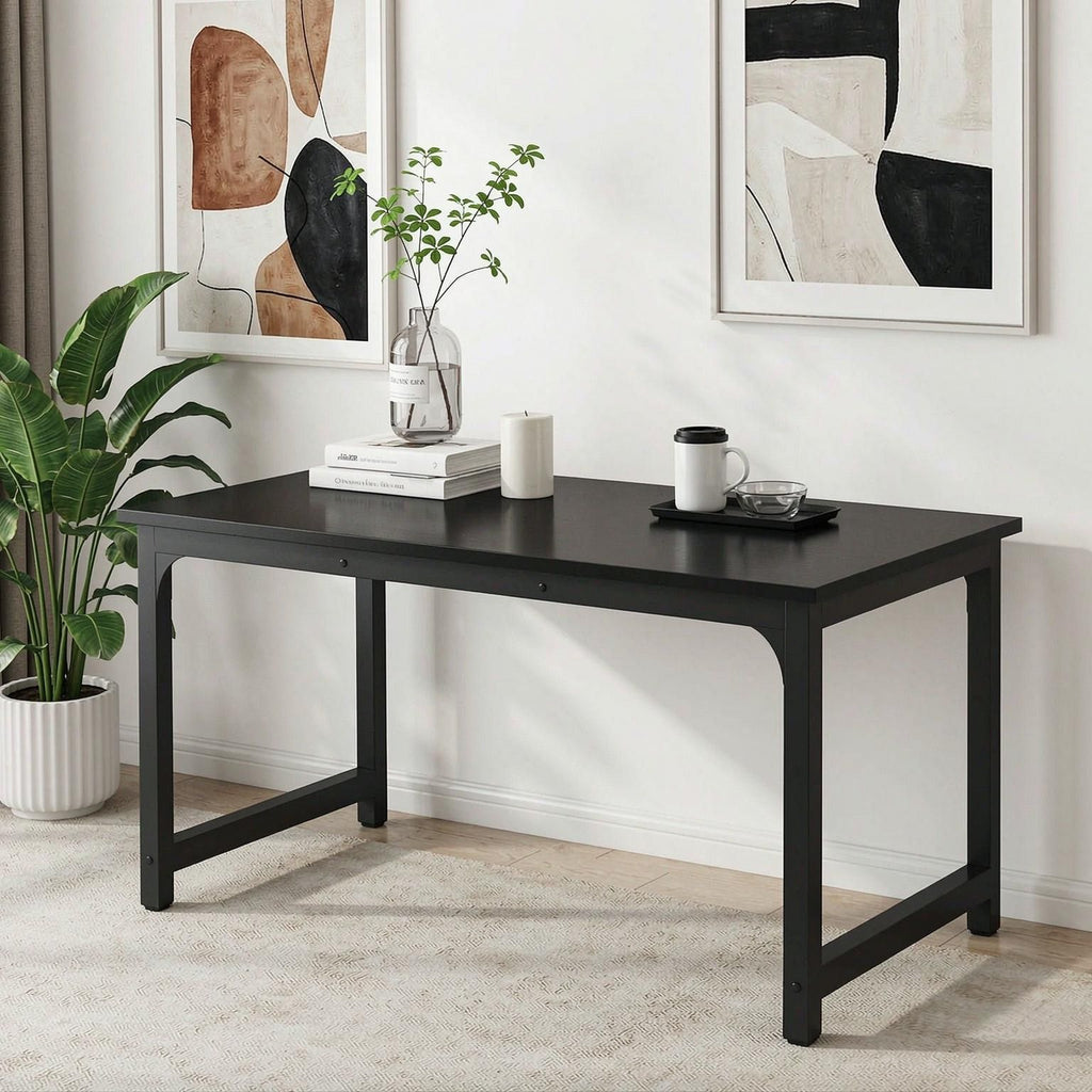 Simple Rectangular Conference Table Computer Desk - Office Meeting Table