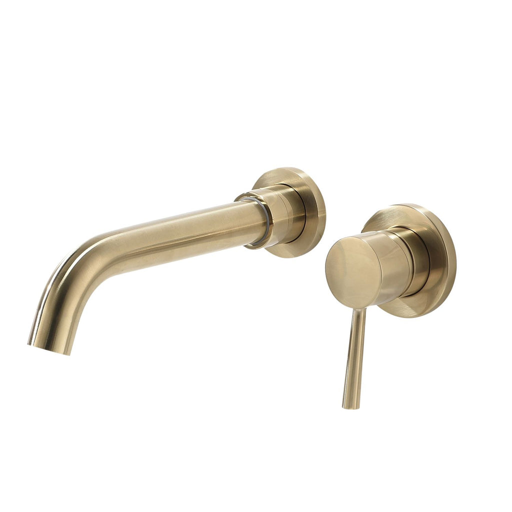 Single Lever Handle Wall Mounted Bathroom sink Faucet