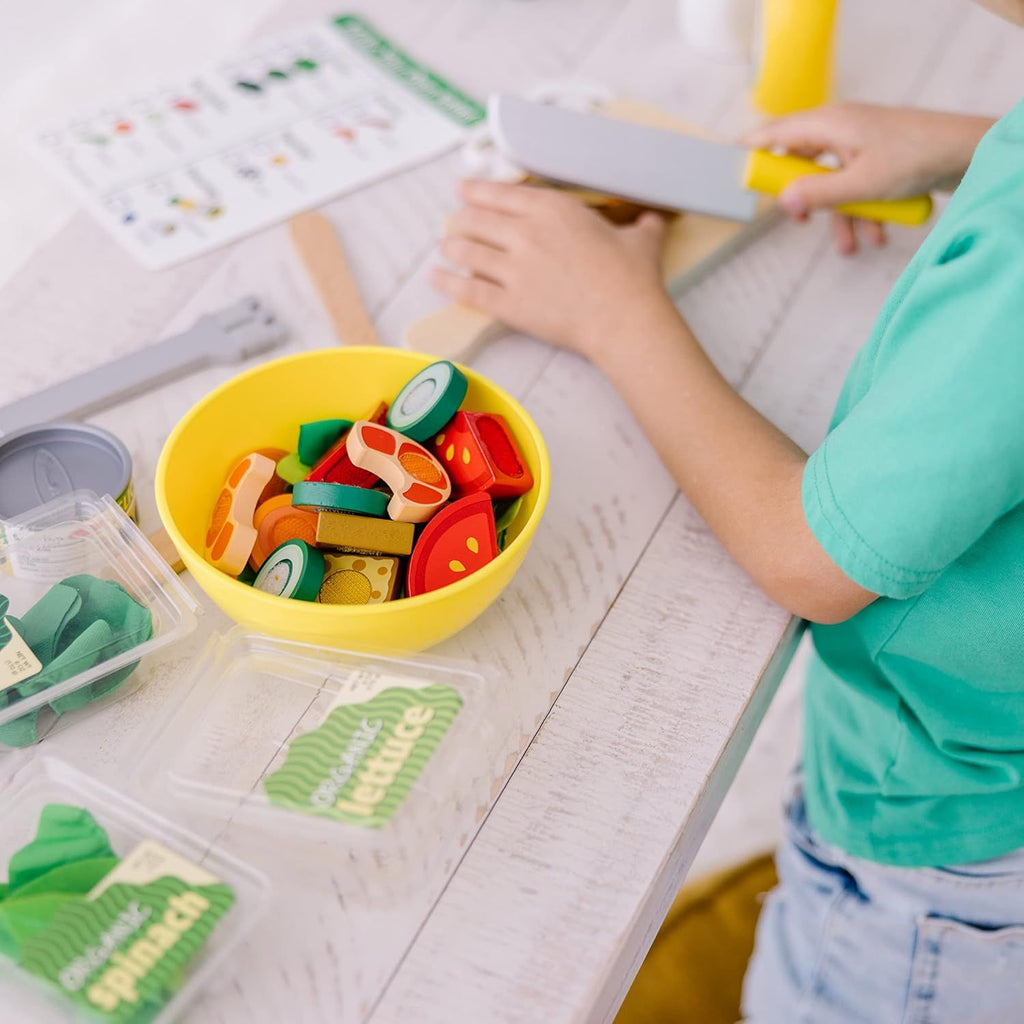 Slice and Toss Salad Play Food Set