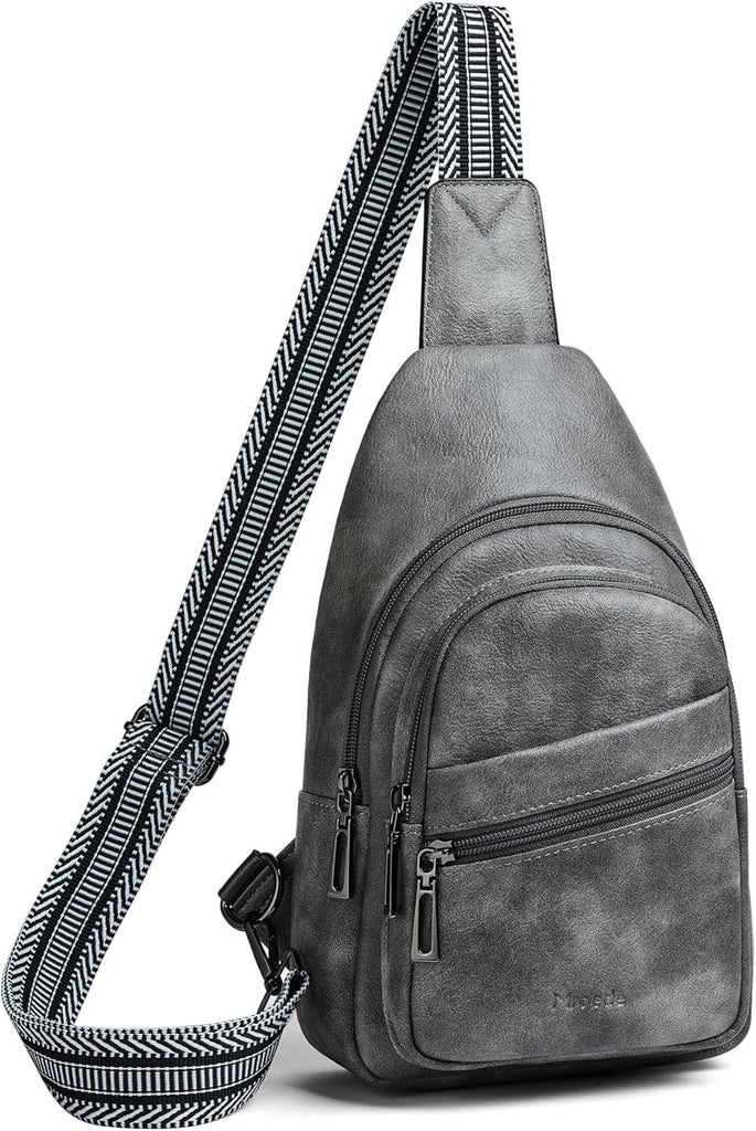 Sling Bag Crossbody Bags for Women, Fanny Packs for Women Chest Bag for Work Shopping Pack Crossbody Purse , Brown, Small, Sling Bag